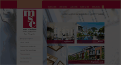 Desktop Screenshot of msc-immo.com